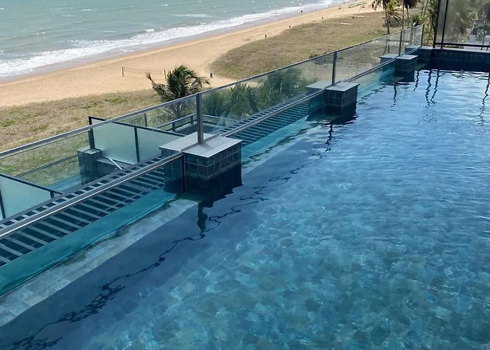 Studio Pe Na Areia Com Vista Perfeita Do Mar