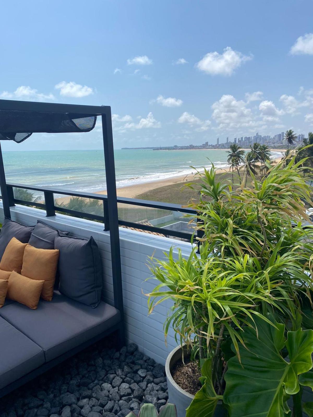 Studio Pe Na Areia Com Vista Perfeita Do Mar Apartamento